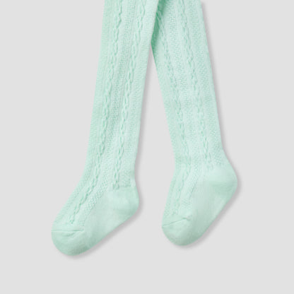 Juniors Textured V-neck Dress and Tights Set