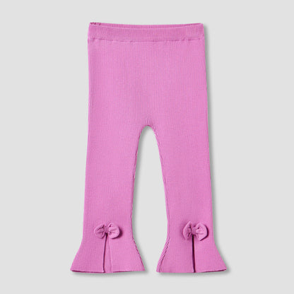Juniors Unicorn Applique Sweater and Flared Pants Set