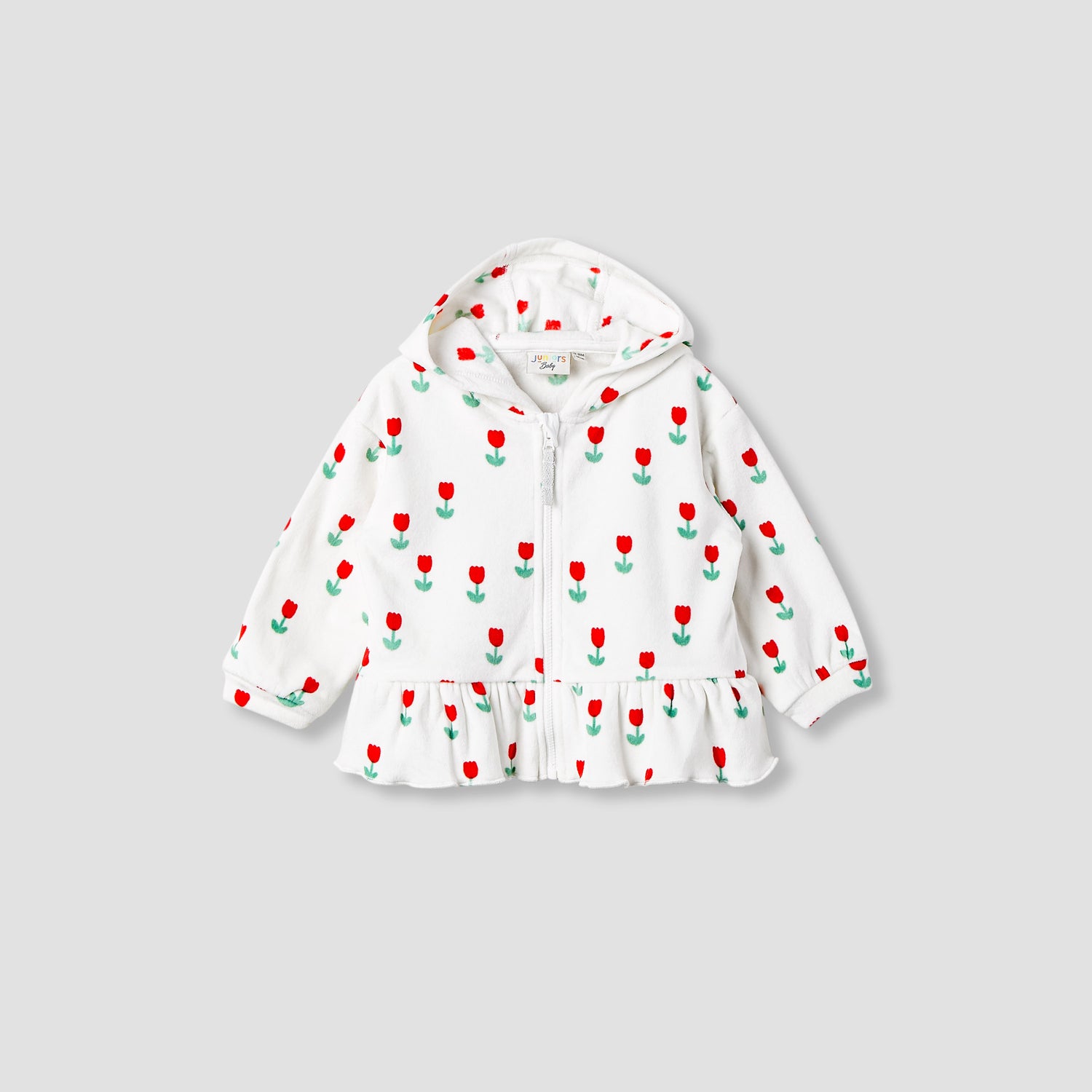 Juniors Girls T-shirt with Hoodies and Joggers - Polyamide Blend - Long Sleeves and Hood