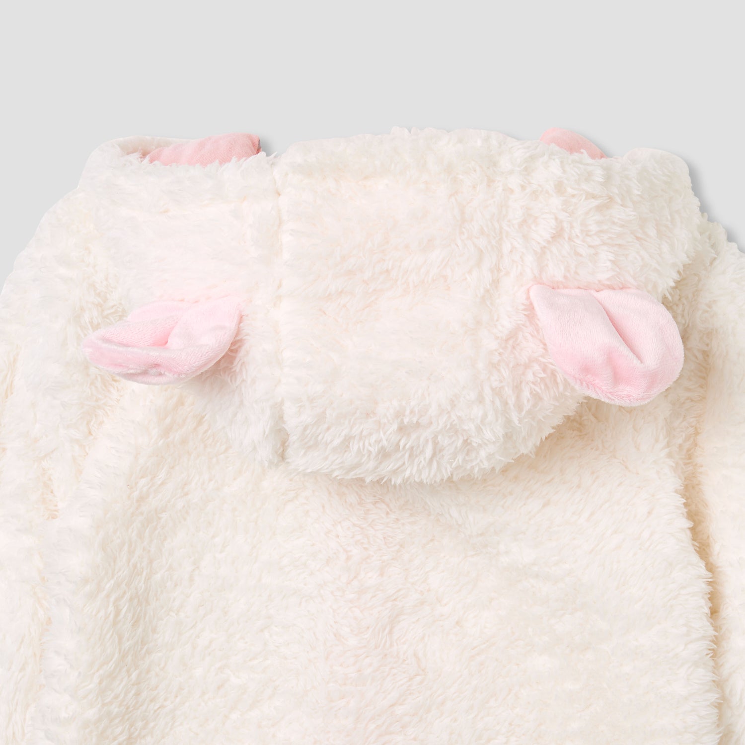 Juniors Fleece Coverall with Hood and Zip Closure