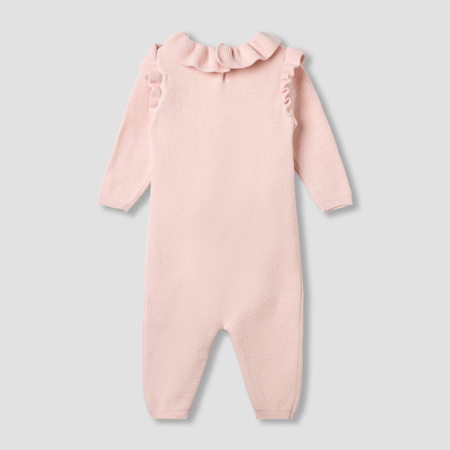 Juniors Bow Accent Sleepsuit with Collar