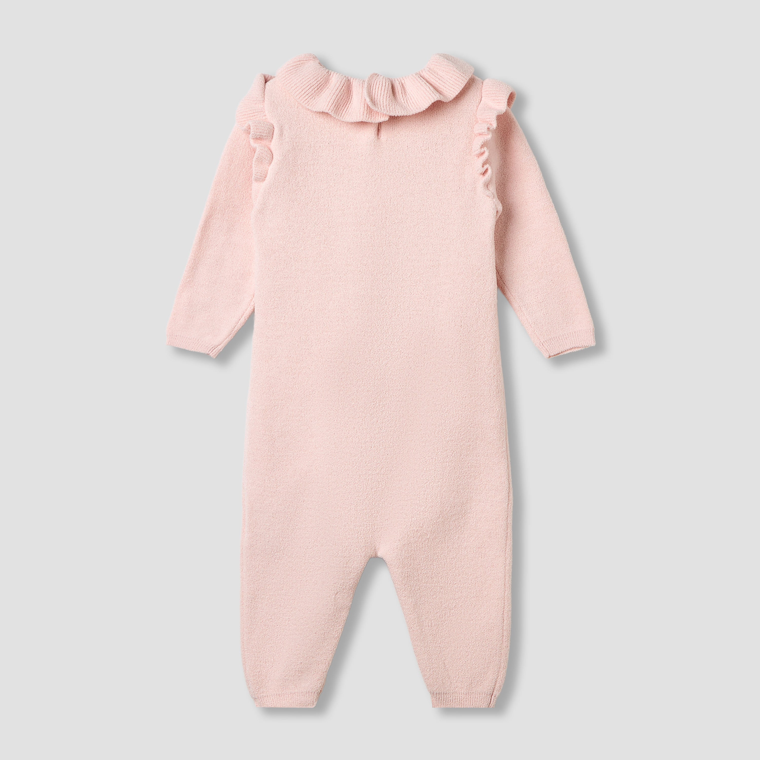 Juniors Bow Accent Sleepsuit with Collar