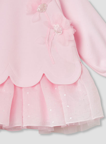 Juniors Floral Accent Sweat Dress and Hairband Set-baby-girls-clothing-dressesandjumpsuits-image-5