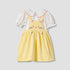 Juniors Cat Embroidered Pinafore and Collared Top Set - Multicolour / 18-24 mths