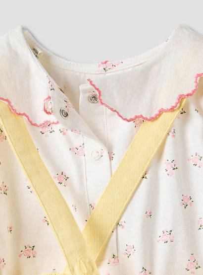 Juniors Cat Embroidered Pinafore and Collared Top Set-baby-girls-clothing-setsandcoords-image-5