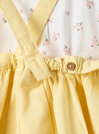 Juniors Cat Embroidered Pinafore and Collared Top Set-baby-girls-clothing-setsandcoords-image-6