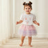Juniors Cat Print Top with Crew Neck and Headband Set - Multicolour / 24-36 mths