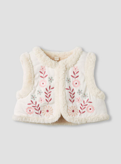 Giggles Embroidered Tiered Dress with Sweater and Stockings-baby-girls-clothing-winterwear-dresses-image-4