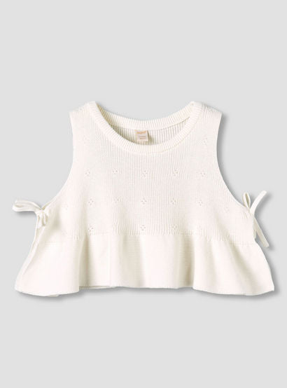 Giggles Peter Pan Collar Dress with Sleeveless Sweater and Tights-baby-girls-clothing-setsandcoords-image-3