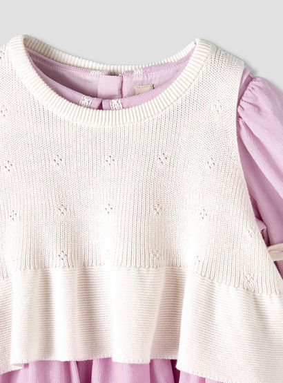 Giggles Peter Pan Collar Dress with Sleeveless Sweater and Tights-baby-girls-clothing-setsandcoords-image-5