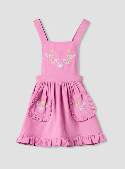 Giggles Collared Long Sleeves Top and Pinafore Dress with Tights-baby-girls-clothing-setsandcoords-image-6