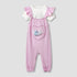 Disney Heart Print T-shirt and Dungarees Set - Pink / 12-18 mths