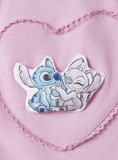 Disney Heart Print T-shirt and Dungarees Set-baby-girls-clothing-setsandcoords-image-6