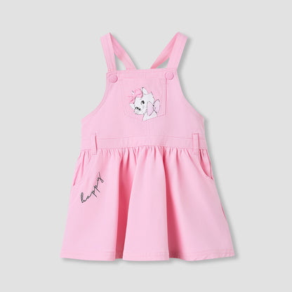 Disney Marie Cat Pinafore Dress and Printed Top Set