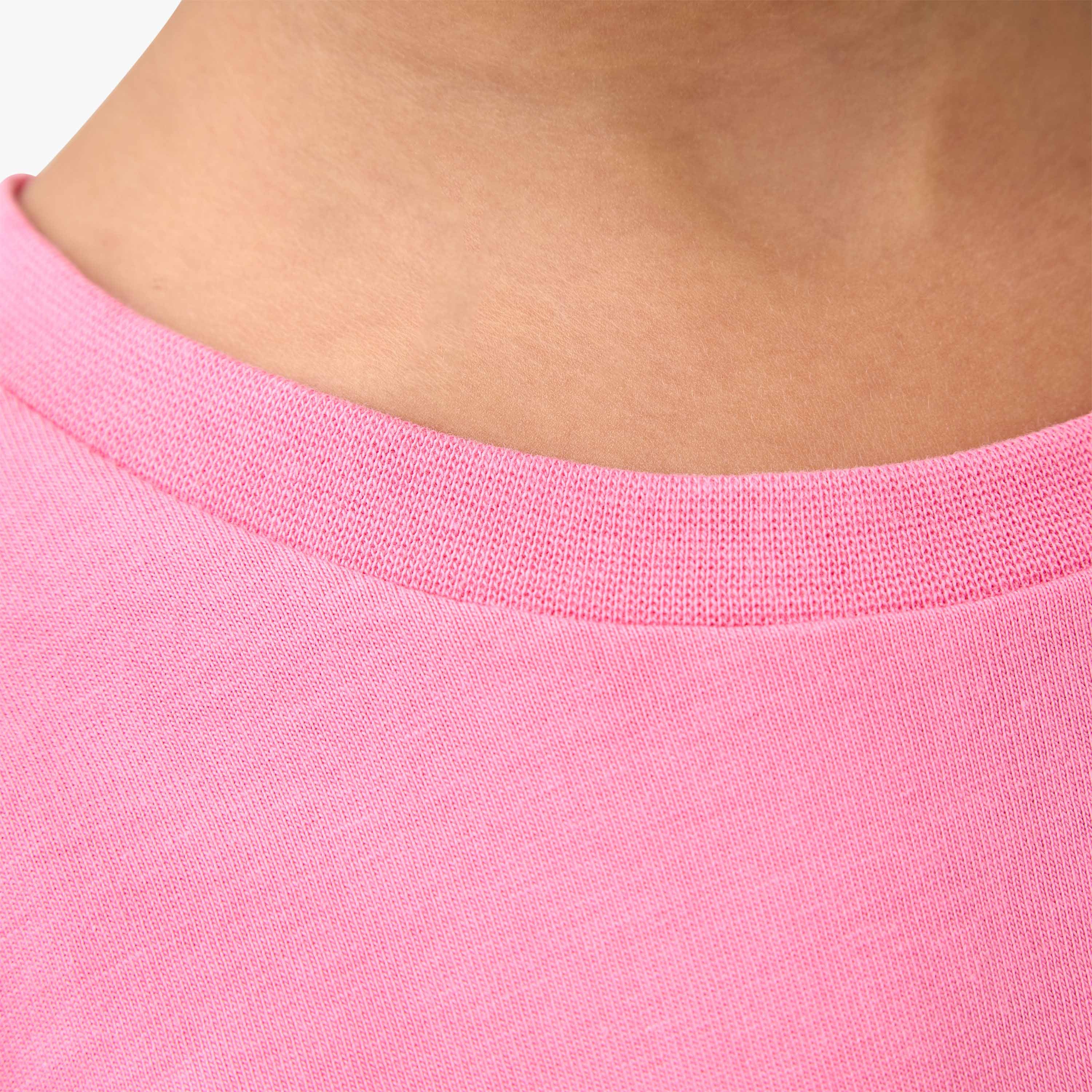 Juniors Crew Neck Long Sleeve T-shirt with Bunny Graphic Print