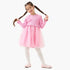 Juniors Glitter Embellished Tulle Dress with Tights - Pink / 6-7 yrs