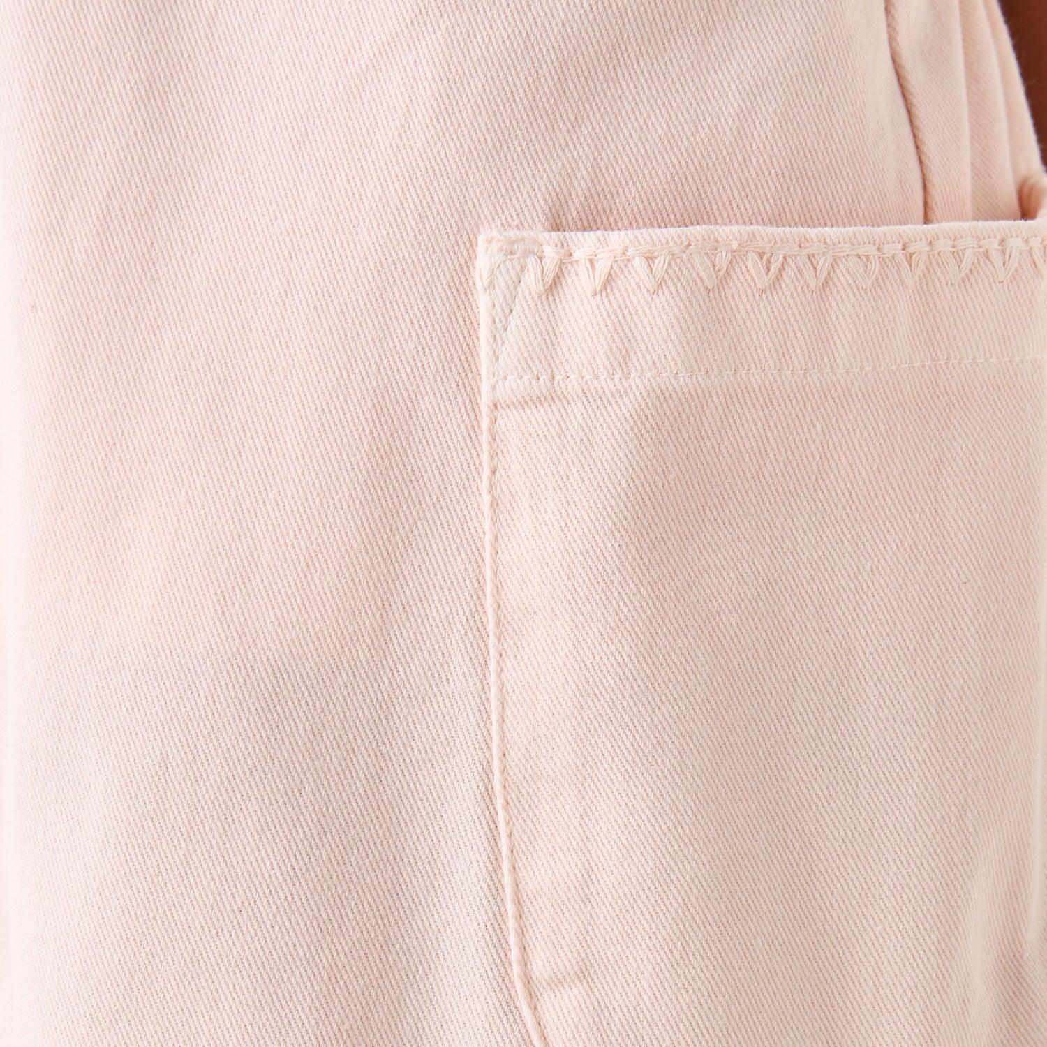 Juniors Solid T-shirt and Embroidered Dungaree Set