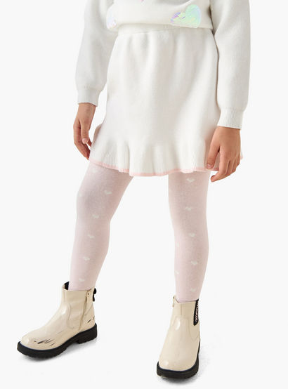 Juniors Girls Pullover and Skirt Set with Sequin Embellished - Polyester - Long Sleeves - Crew Neck-baby-girls-clothing-setsandcoords-image-3
