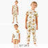 Juniors Tiger Print T-shirts and Pyjamas - Set of 2 - Multicolour / 2-3 yrs