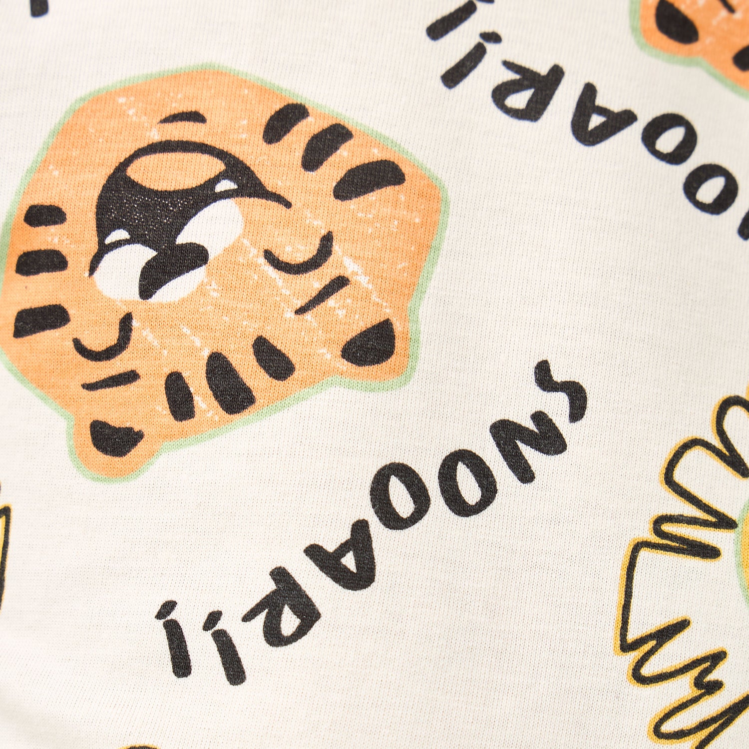 Juniors Tiger Print T-shirts and Pyjamas - Set of 2