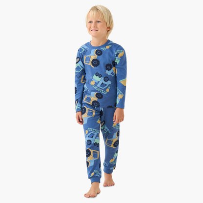 Juniors Monster Truck Print T-shirt and Pyjama Set