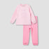 Juniors Bunny Embroidered T-shirt and Pyjama Set - Pink / 2-3 yrs