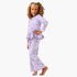 Juniors Unicorn Print T-shirt and Pyjama Set - Purple / 2-3 yrs