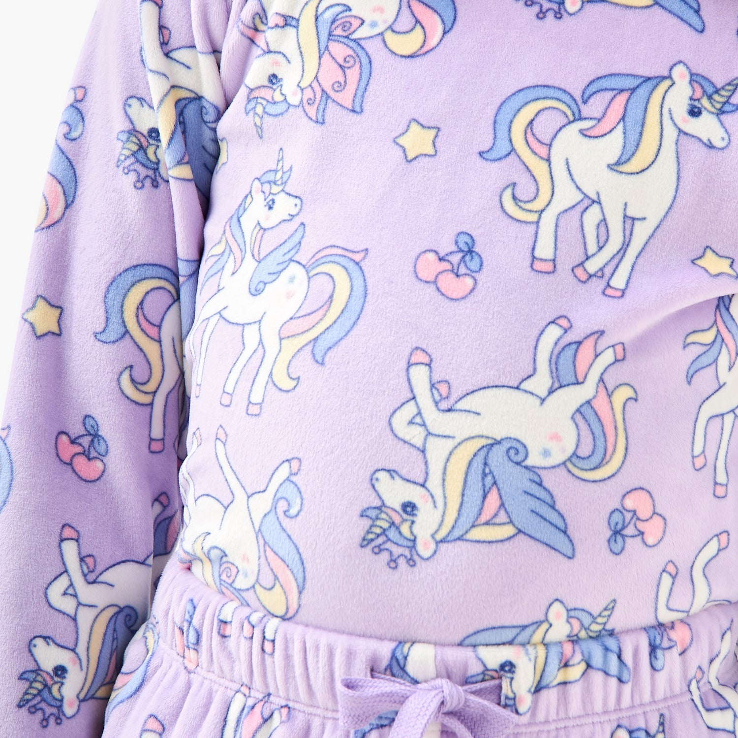 Juniors Unicorn Print T-shirt and Pyjama Set