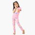 Juniors Floral Print T-shirt and Pyjama Set - Pink / 2-3 yrs