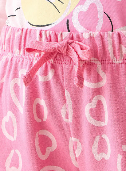 Juniors Cotton Crew Neck Long Sleeves Pyjama Set with Heart Cat Print-promo_babyshop_Buy2for69_UAE130126-image-6