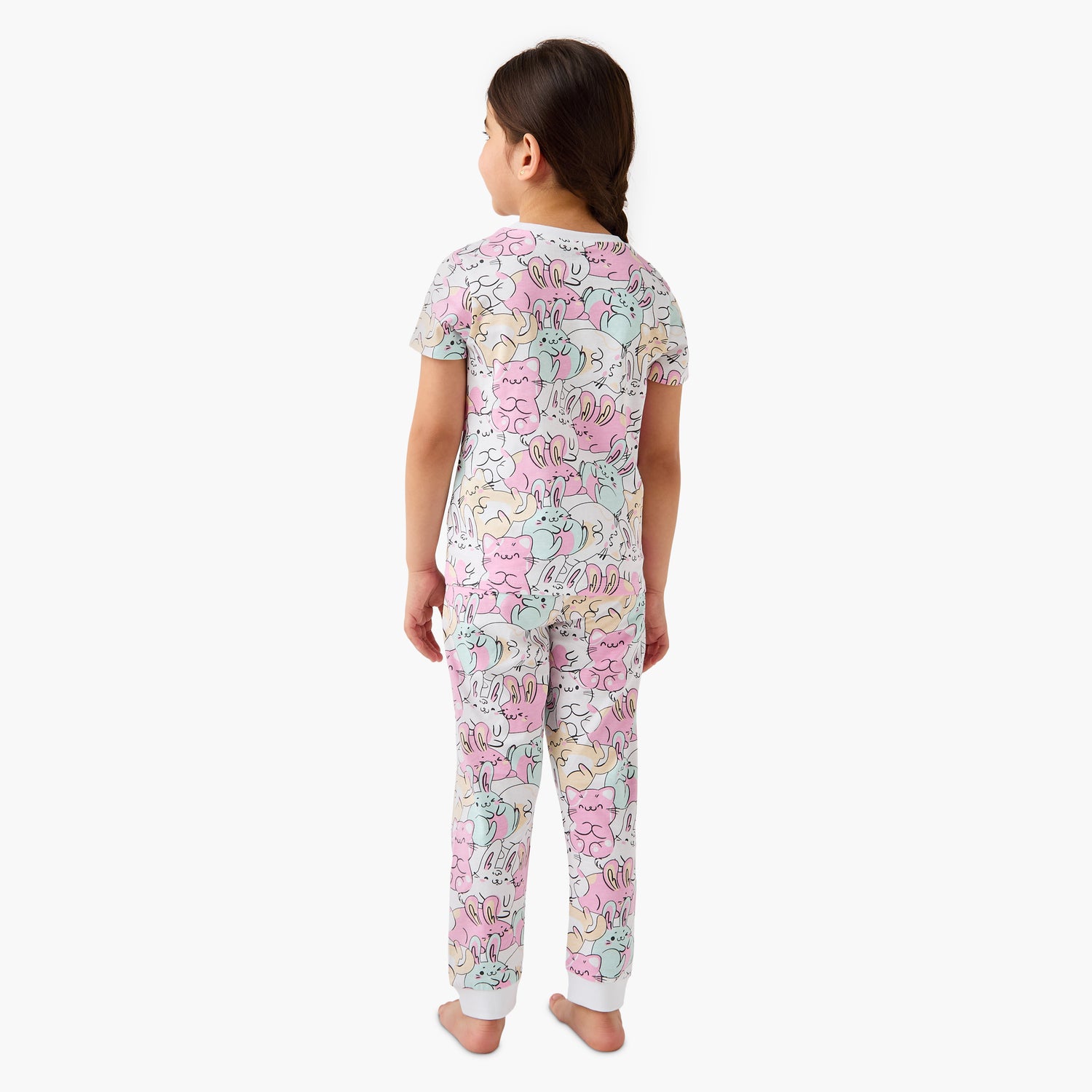 Juniors Printed T-shirts and Pyjamas - Set of 3
