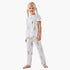 Disney Girls Pyjama Set with Princess Print - Cotton - Short Sleeves - Crew Neck