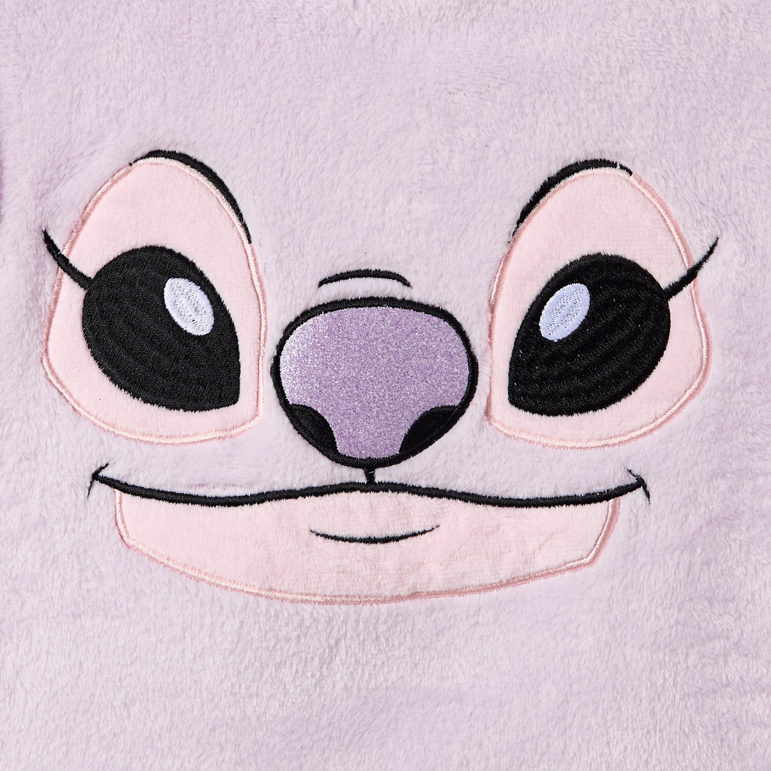 Disney Girls Sweatshirt and Pyjama Set with Stitch Angel Texture - Polyester - Long Sleeves - Hood