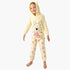 Disney Girls Pyjama Set with Winnie The Pooh Print - Polyester - Long Sleeves - Hooded Neck