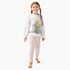 Disney Cotton Crew Neck Long Sleeves Pyjama Set with Dumbo Print - White / 2-3 yrs