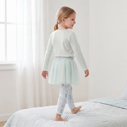Set of 3 Disney Cotton Crew Neck Long Sleeves Pyjama Set with Frozen Print
