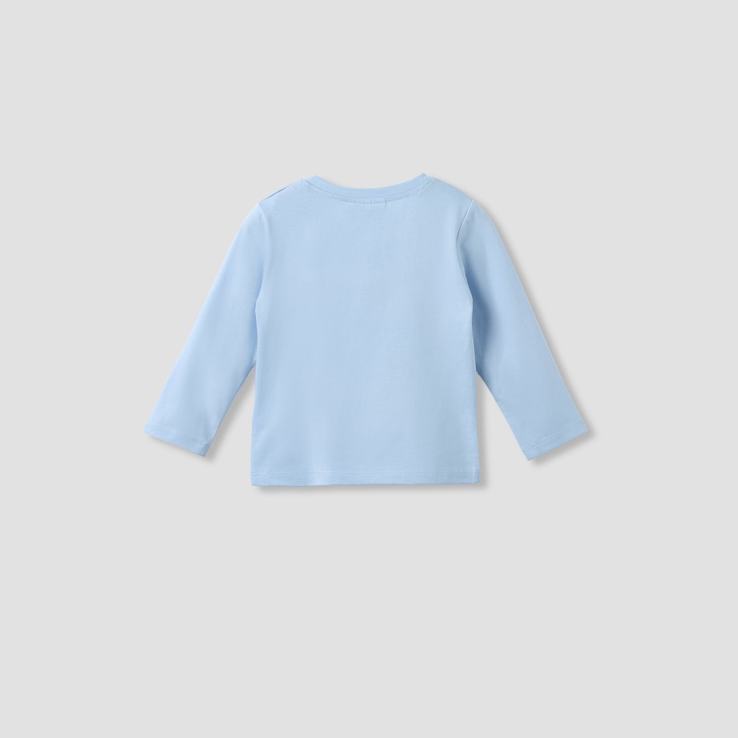 Juniors Crew Neck Long Sleeves T-shirt with Graphic Print