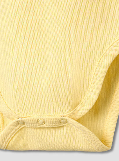 Juniors Short Sleeve Polo Bodysuit with Texture-baby-boys-clothing-bodysuits-image-5