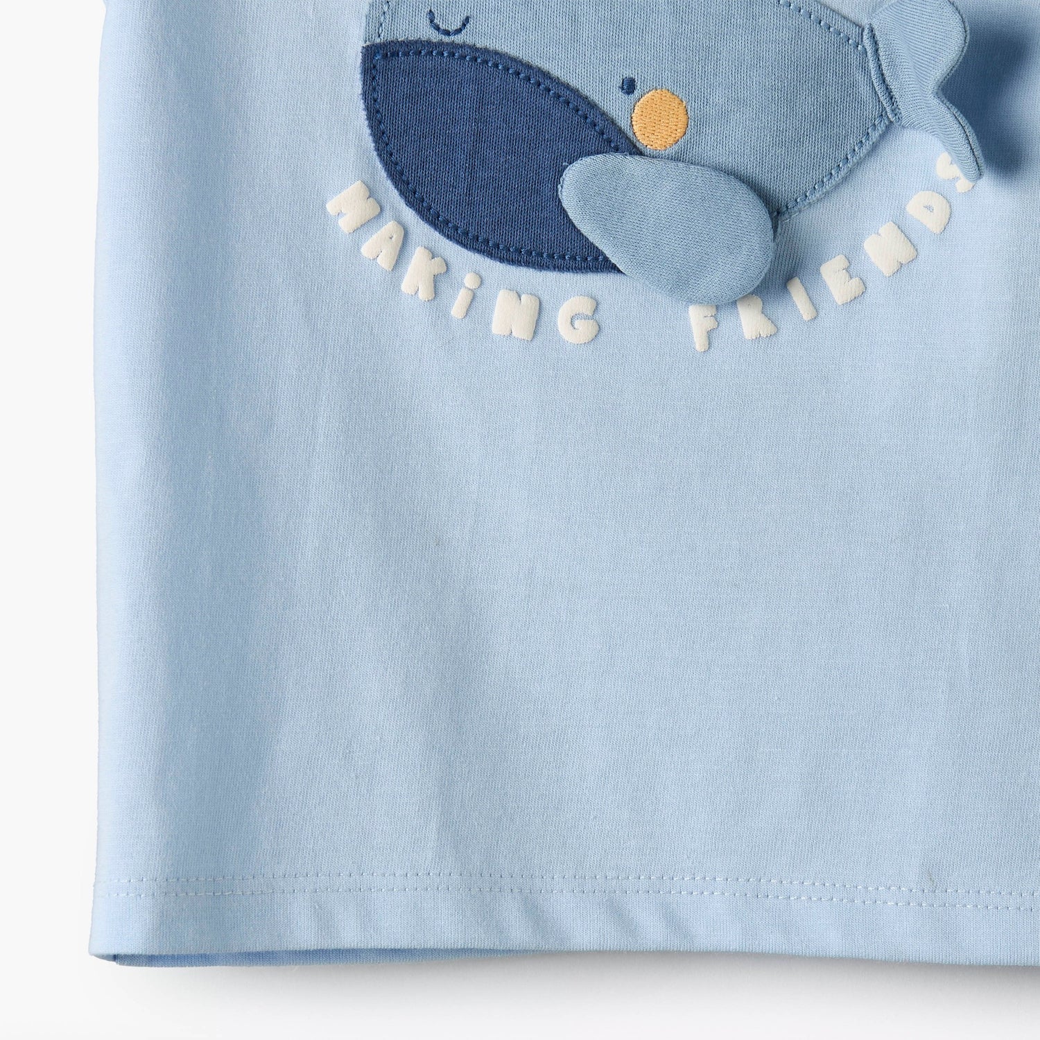 Pack of 3 Juniors Short Sleeve T-shirt with Applique Accent