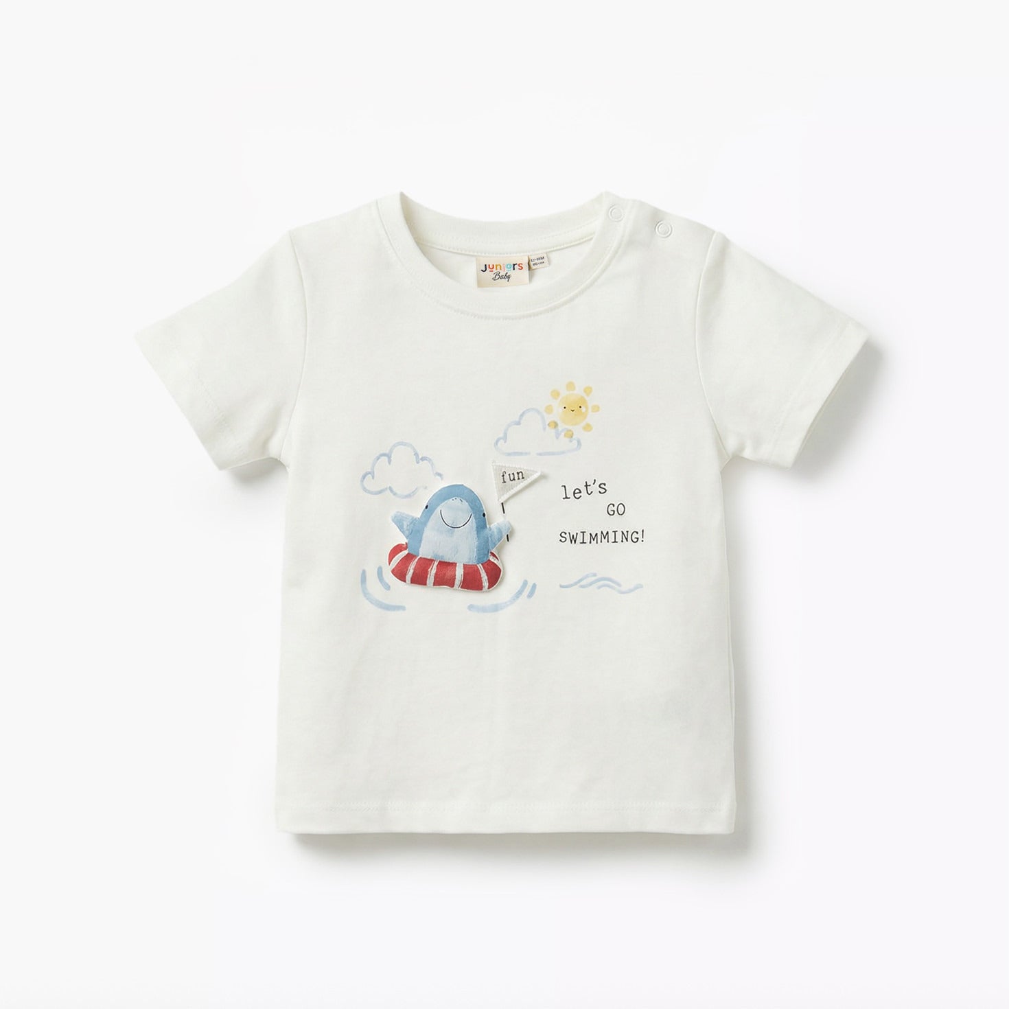 Pack of 3 Juniors Short Sleeve T-shirt with Applique Accent