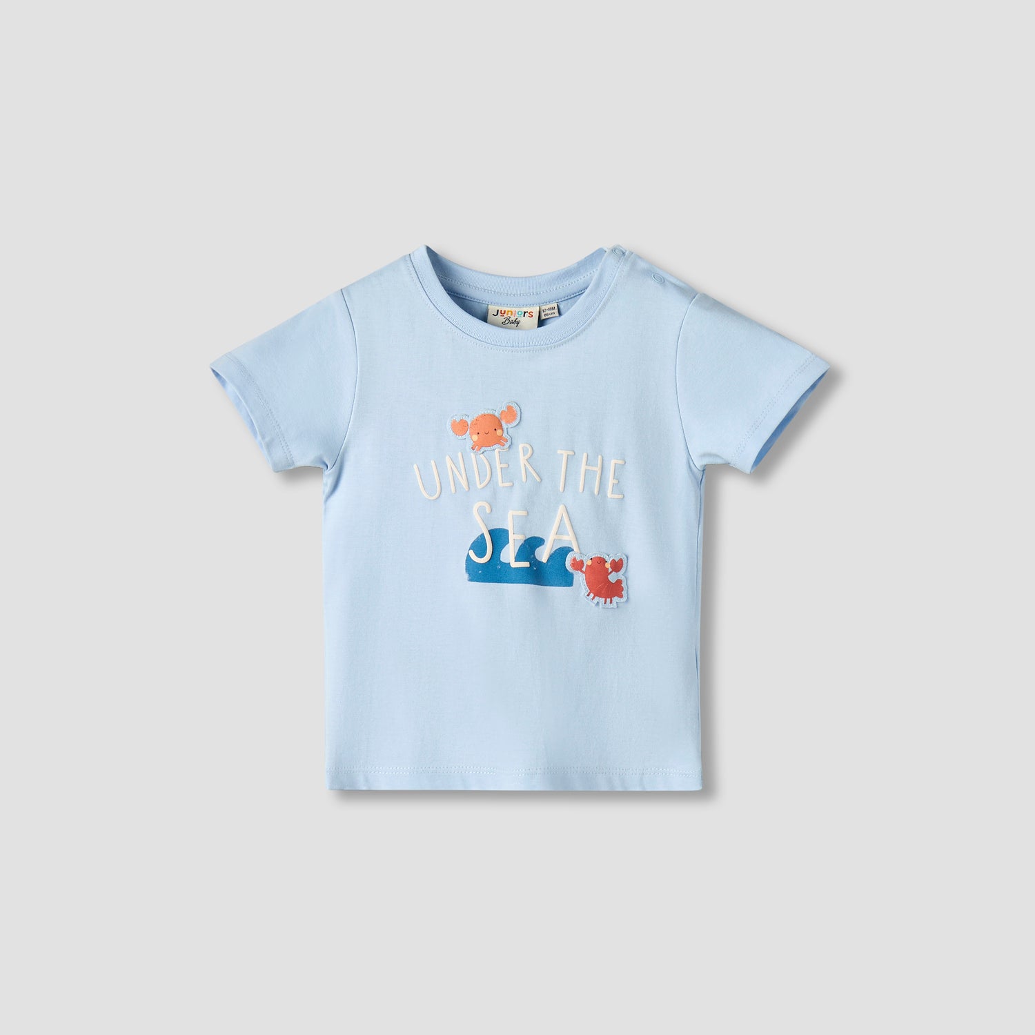 Pack of 3 Juniors Crew Neck Short Sleeves T-shirt with Print