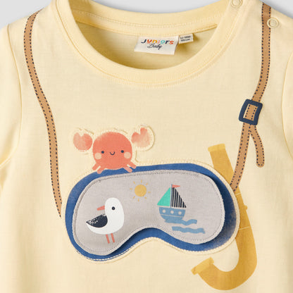 Pack of 3 Juniors Crew Neck Short Sleeves T-shirt with Print