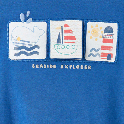 Pack of 3 Juniors Crew Neck Short Sleeves T-shirt with Print