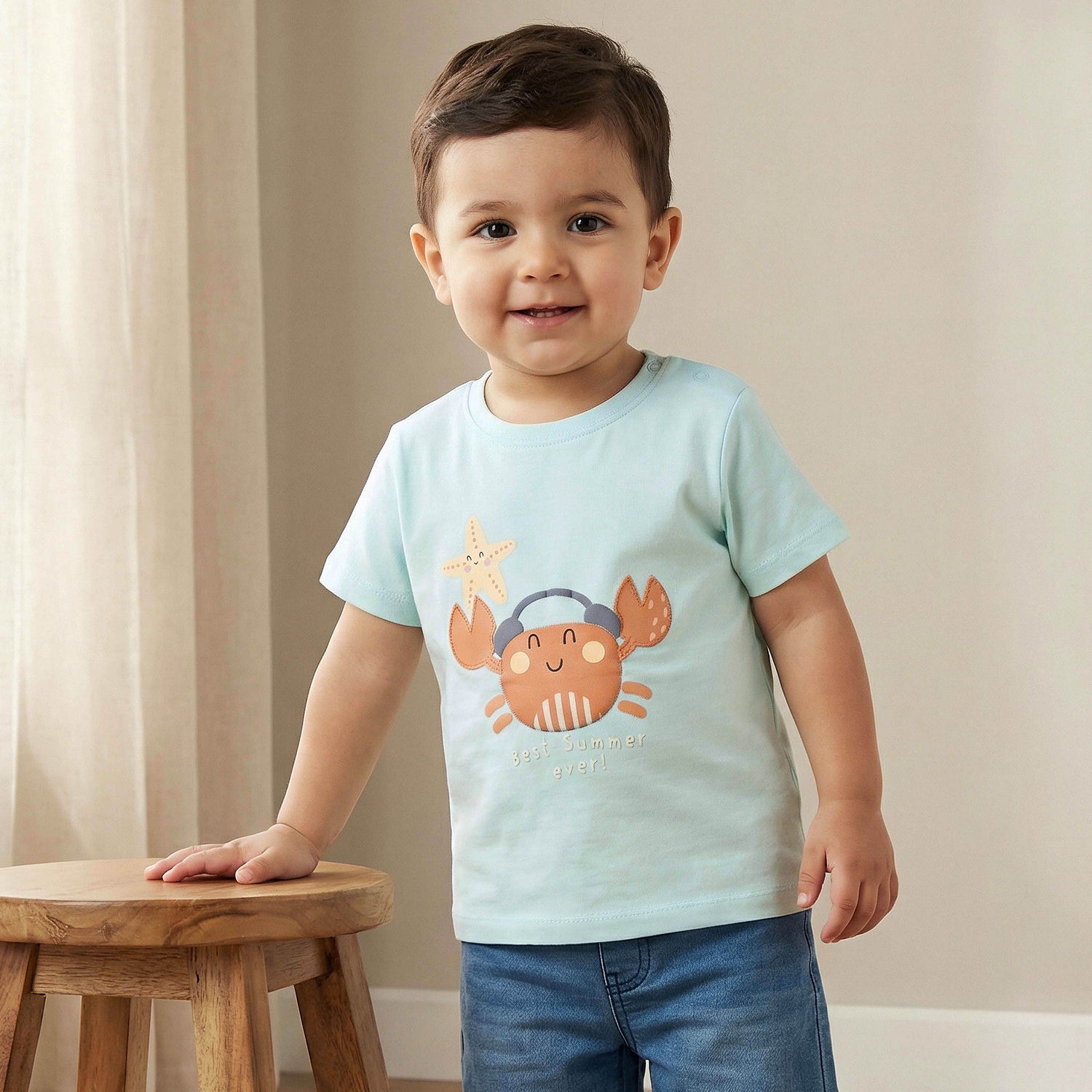 Pack of 3 Juniors Short Sleeve T-shirt with Print