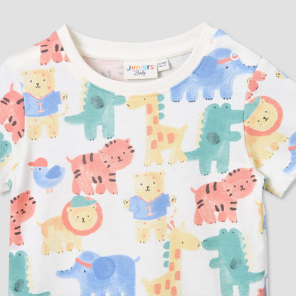 Pack of 3 Juniors Short Sleeves T-shirt with Fun Print