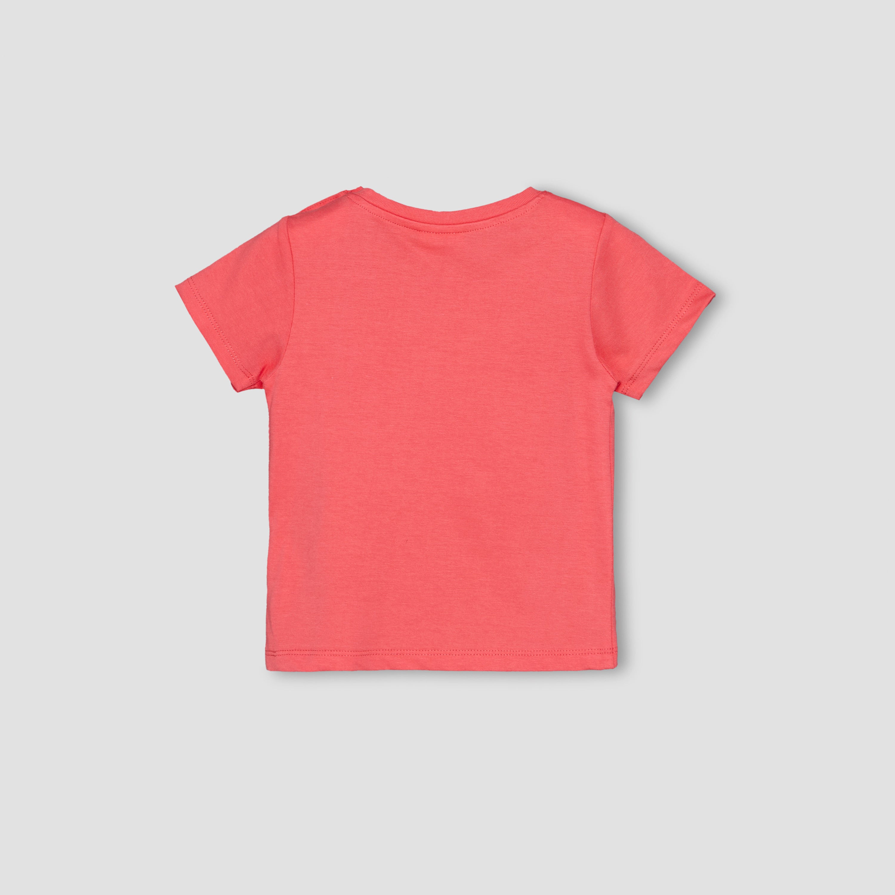 Pack of 3 Juniors Crew Neck Short Sleeves T-shirt with Applique Detail