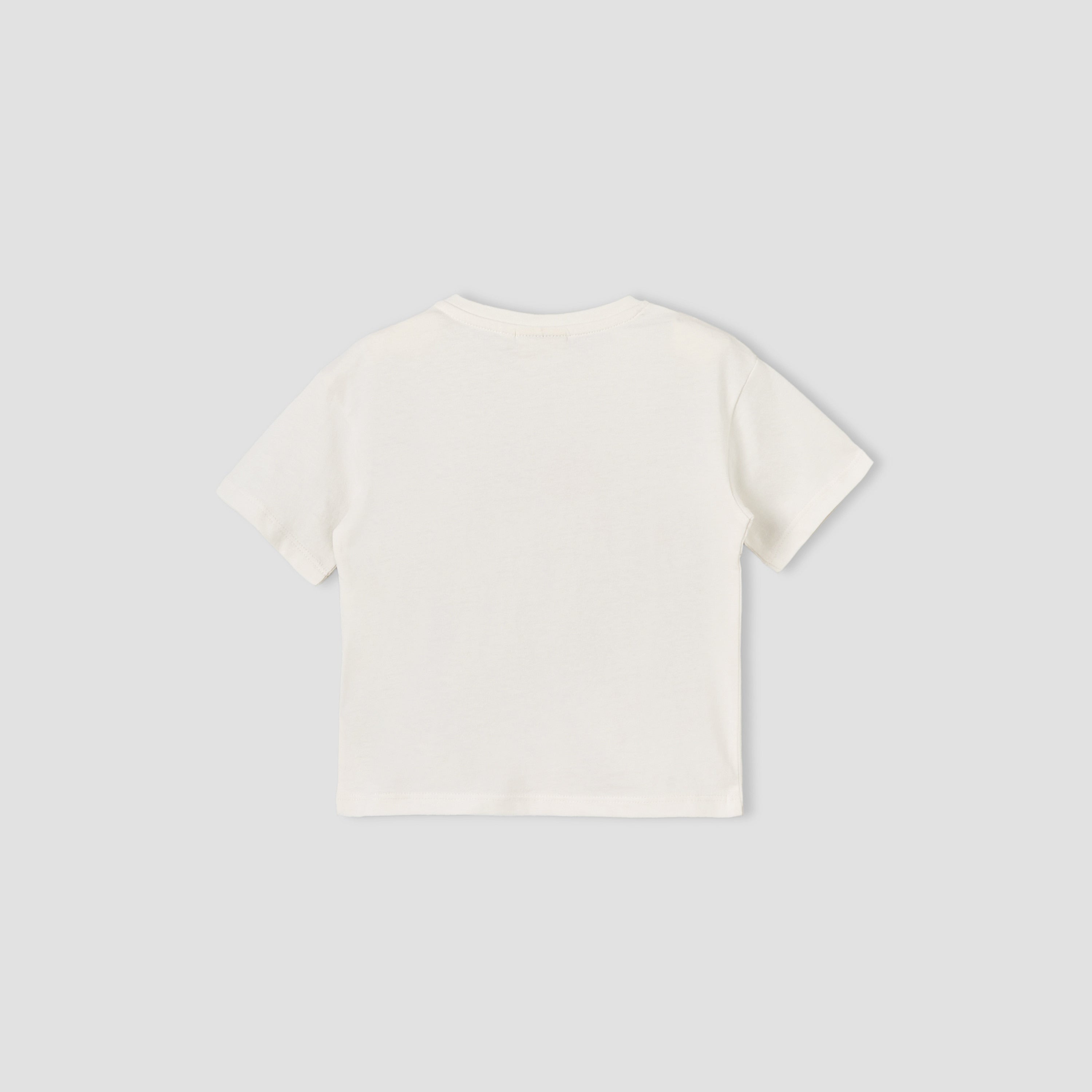 Juniors Crew Neck Short Sleeves T-shirt with Seagull Print