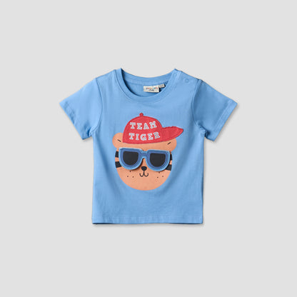 Pack of 3 Juniors Crew Neck Short Sleeves T-shirt with Fun Print