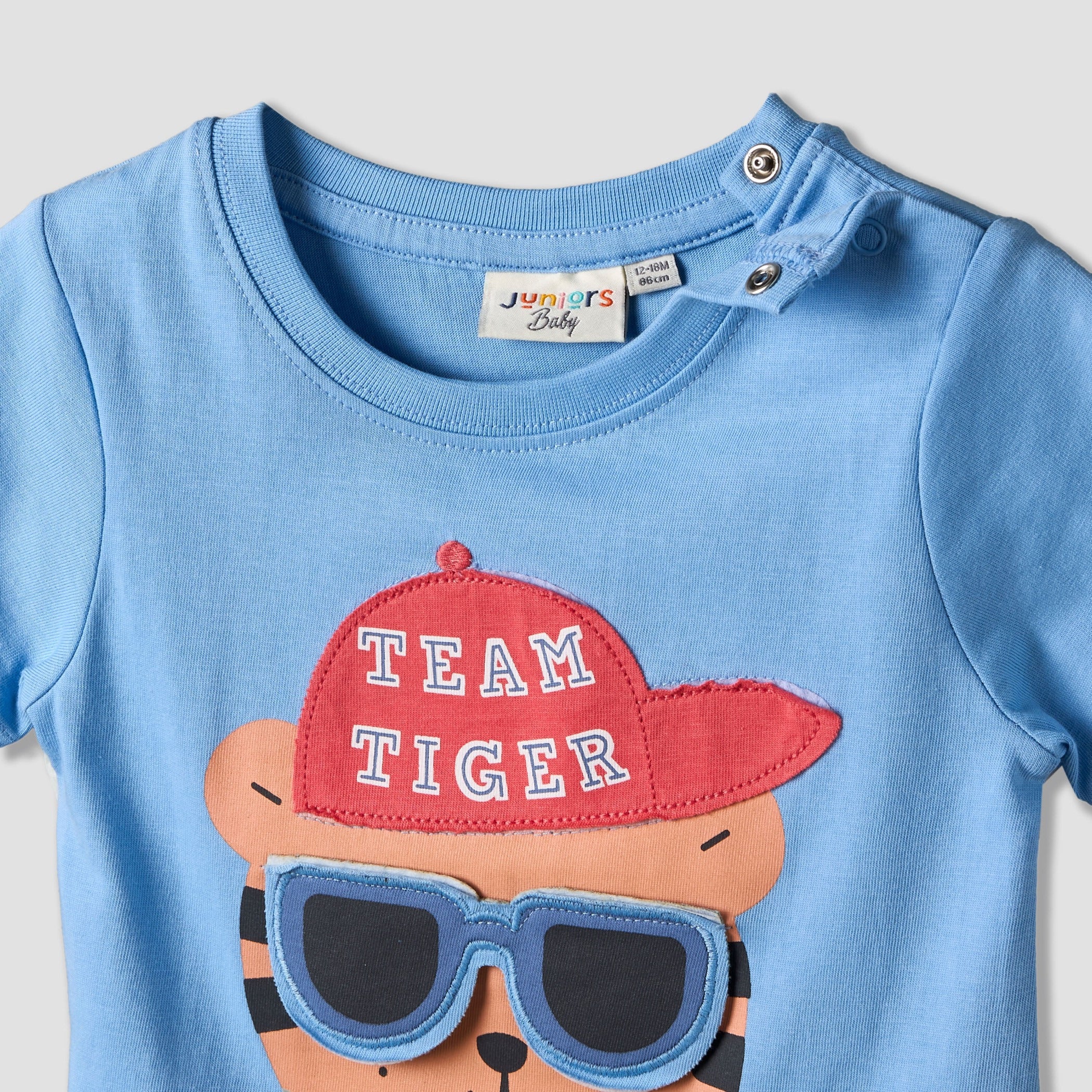 Pack of 3 Juniors Crew Neck Short Sleeves T-shirt with Fun Print