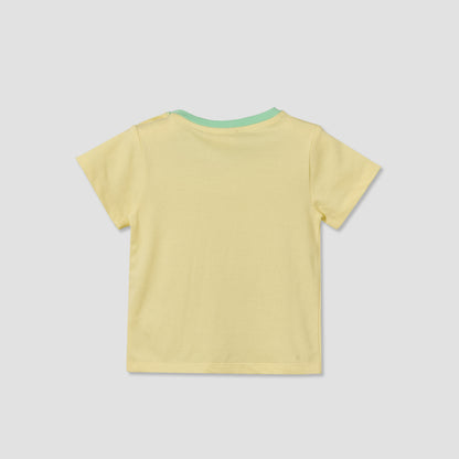 Pack of 3 Juniors Crew Neck Short Sleeves T-shirt with Applique Accent